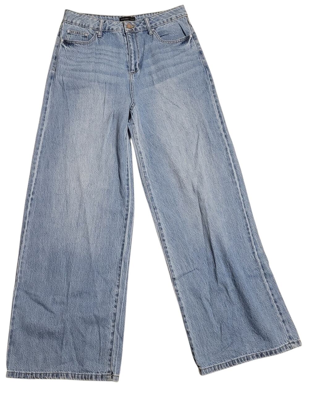 Sincerely Jules High Rise Wide Leg Jeans Women’s Size 9/29 Light Wash Denim EUC